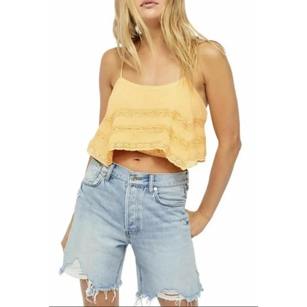 FREE PEOPLE Home Again Cami - Picture 2 of 8